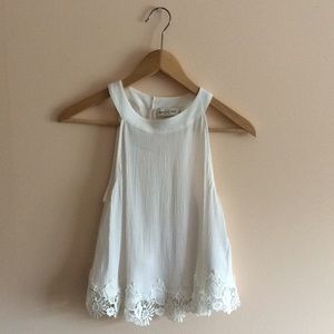 White Abercrombie & Fitch Blouse
